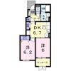 カミュンヌ Bの間取り画像