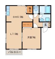 ルネッサンスⅡの間取り画像