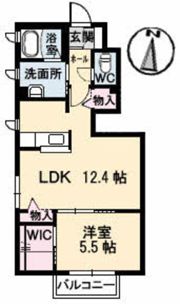 ヴァンベールMの間取り画像