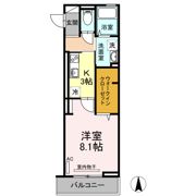 アヴニールSの間取り画像