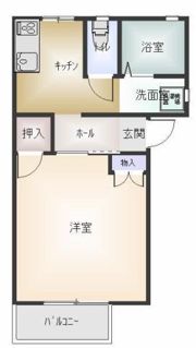 エストローザBの間取り画像