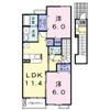 プラシードAの間取り画像