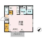 リビングタウン塩冶 B棟の間取り画像