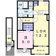 ピュアーズ20Bの間取り画像
