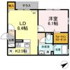 モッペルの間取り画像