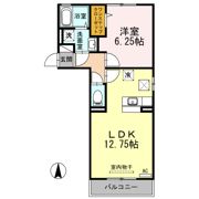 アヴァンツァーレ A棟の間取り画像