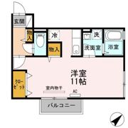 リビングタウン渡橋 A棟の間取り画像