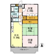 ツインパレス Aの間取り画像