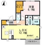 クロワールの間取り画像
