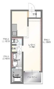 SUN VIVACE塩冶の間取り画像