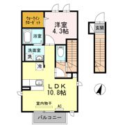 エレガンス中ノ島 B棟の間取り画像