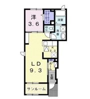 アマテラスⅡの間取り画像