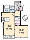 ダンデライオン中野美保北 A棟の間取り画像