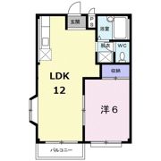 ドミール神明Bの間取り画像