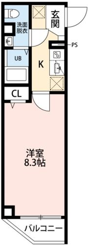 ヒルズ東町の間取り画像