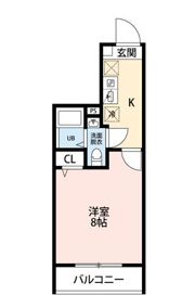 ヒルズ東町の間取り画像
