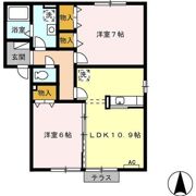 グランド・ソレーユ Aの間取り画像