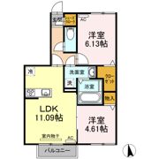グランパルク東豊 Aの間取り画像