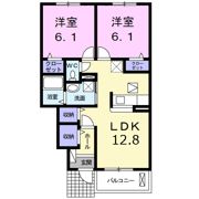 カーサ・ソーレ Ⅰの間取り画像