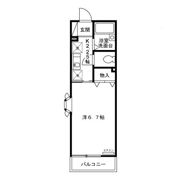 サウサリート芦花の間取り画像