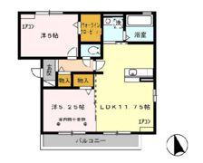 サニーホームズの間取り画像