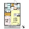 メゾン ボヌール Aの間取り画像