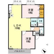 アネックス Bの間取り画像