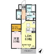 エモシオンの間取り画像
