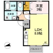 デューク ヴィラの間取り画像