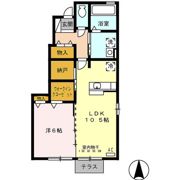 ブランズコートの間取り画像