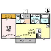 カーサ クレールの間取り画像