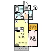 セレナーデ中川原新町の間取り画像