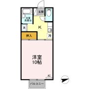 コーポ・セジュールの間取り画像