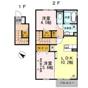 プラティーク・Mの間取り画像