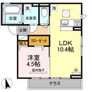 Dーroomプレミオ木町の間取り画像