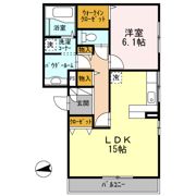 コンフォール長居東の間取り画像