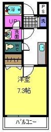ベルエキップの間取り画像