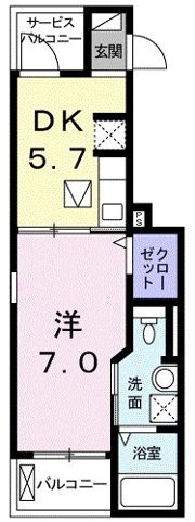 カシータ テラス 湘南の間取り画像