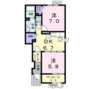 ヴィ メイユールBの間取り画像