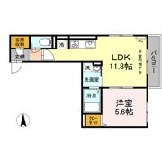 グリーンハウス南林間の間取り画像