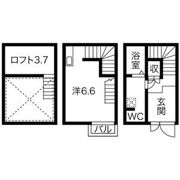 ベルセ黒川の間取り画像