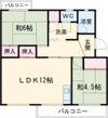 ブランヴェール(旧名称 高柳ハイツ)の間取り画像