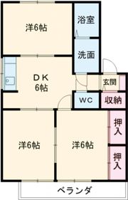 ボヌール林の間取り画像