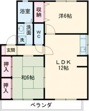 セントポーリアAの間取り画像