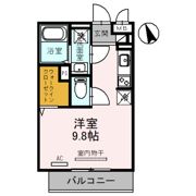 フルール恵比須の間取り画像