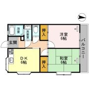 サンハイツ中本町の間取り画像