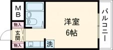 スプリングハイツ5の間取り画像