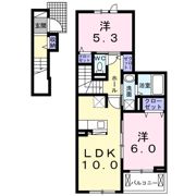 ブランシュネージュの間取り画像
