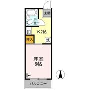 コーポシンコー Aの間取り画像