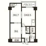 エスペランサ西杉の間取り画像
